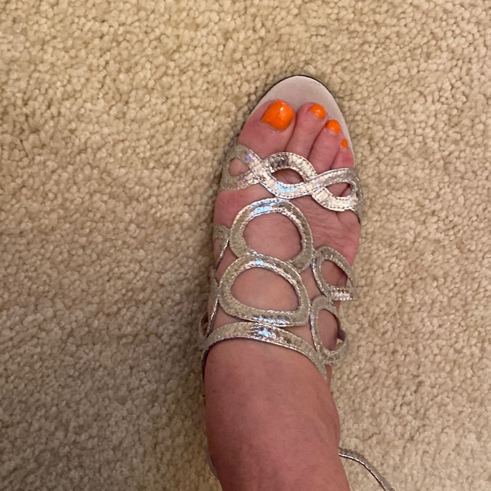 Women’s high heeled sandals